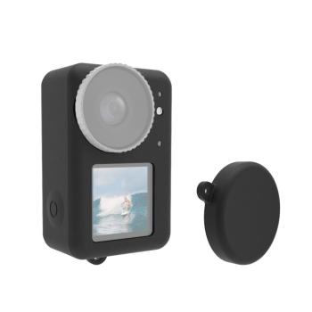 PULUZ Silikónový obal pre akčnú kameru DJI Osmo Action 5 Pro / Osmo Action 4 / Osmo Action 3 čierny