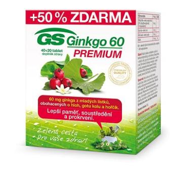 GS Ginkgo 60 Premium tbl. 40 + 20 (3273191)