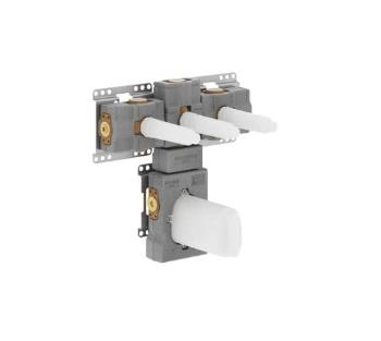 Modul podomietkového termostatu Dornbracht xTOOL s 3 ventilmi 3/4" 3553497090