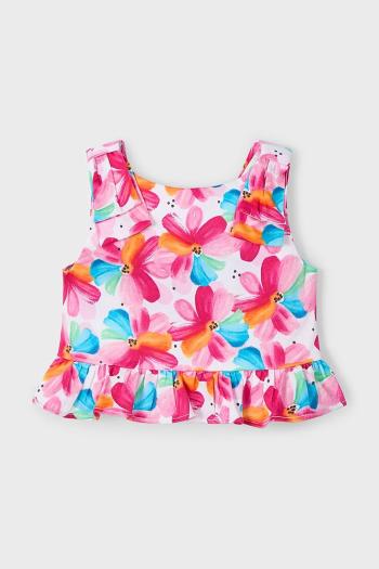 Mayoral gyerek blúz pamutból lila, mintás, 3023