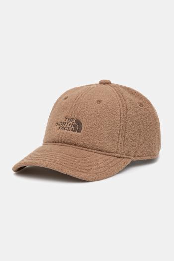 Šiltovka The North Face Denali hnedá farba, jednofarebná, NF0A88865K21