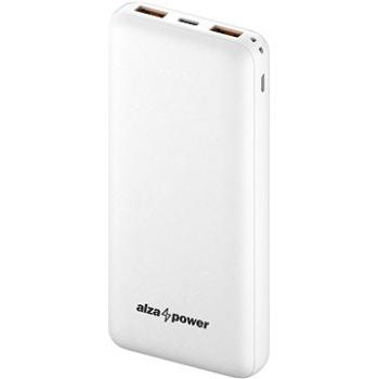 AlzaPower Onyx 20 000 mAh Fast Charge + PD3.0 biela (APW-PBO20CFW)