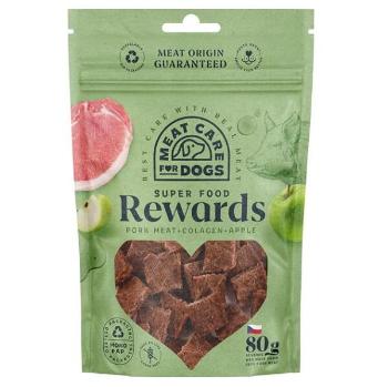 MEAT CARE Rewards Maškrty pre psov bravčové s kolagénom & jablkom 80 g