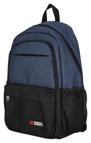 Enrico Benetti Hamburg Notebook Backpack 23 l Blue