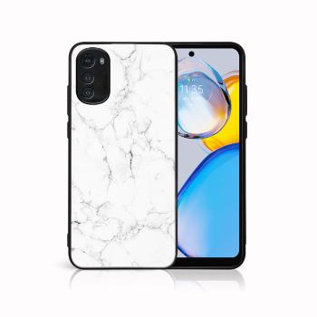 MY ART Ochranný kryt pre Motorola Moto E32 / E32s WHITE MARBLE (144)