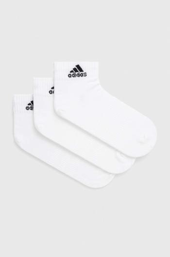 Ponožky adidas Performance 3-pak biela farba, HT3468
