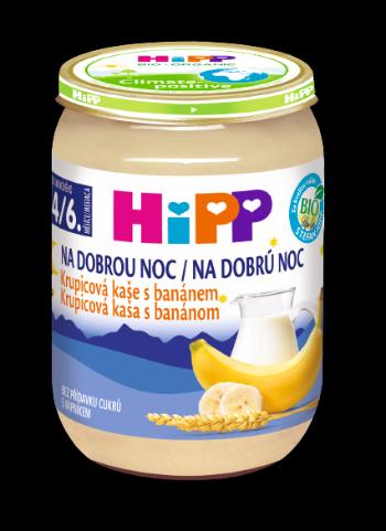 HIPP BIO Na dobrú noc Krupicová kaša s banánom 190 g