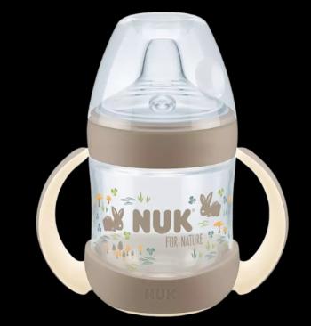 NUK for Nature fľaštička na učenie s kontrolou teploty 150 ml