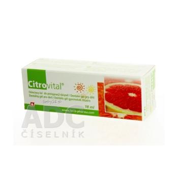 Citrovital Dentálny gél pre deti