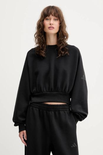 Mikina adidas All SZN čierna farba, s potlačou, JM3836
