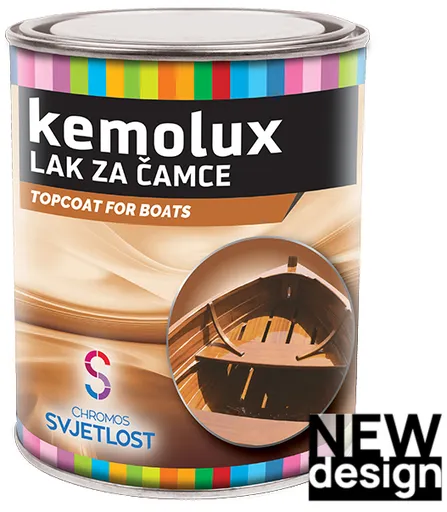 KEMOLUX - Lodný lak na drevo 0,2 l lesklý