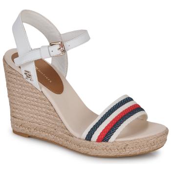 Tommy Hilfiger  CORPORATE WEDGE  Sandále Biela