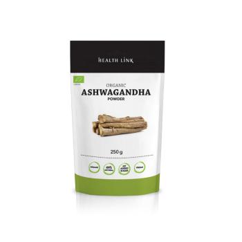 HEALTH LINK Prášok Ashwagandha 250 g BIO