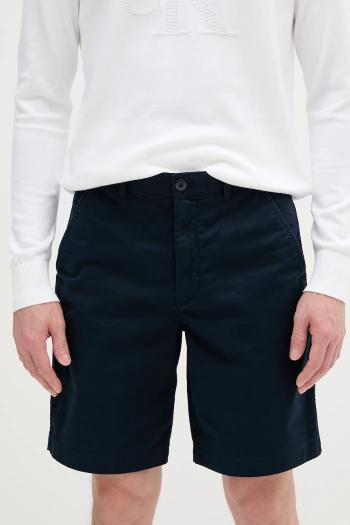 Šortky Calvin Klein Jeans tmavomodrá farba, LV040EM618