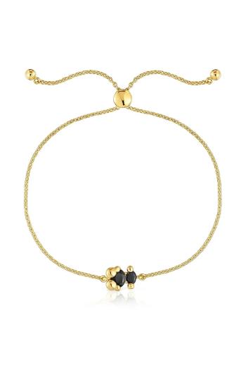 Strieborný pozlátený náramok Tous Bold Bear Gem 1004228600