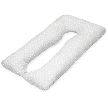 SCAMP Tehotenský vankúš presýpacie hodiny 75 × 135 cm, LittleHeartGrey (5999546249262)