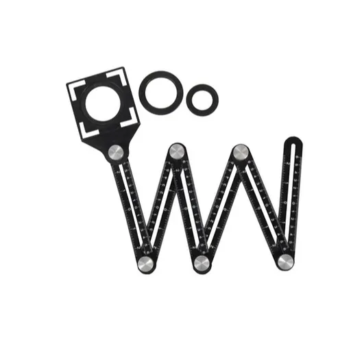 Viacúčelové Pravítko Multi Tools s otvory VYMPRAV