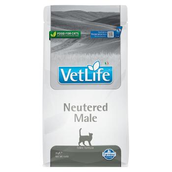 VET LIFE Natural Neutered Male granule pre kastrované kocúry, Hmotnosť balenia (g): 2 kg