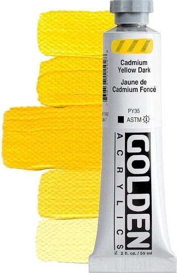 Golden Artist Colors Heavy Body Akrylová farba Cadmium Yellow Dark 59 ml 1 ks