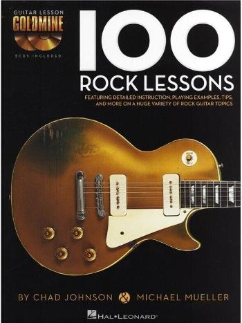 Hal Leonard Guitar Lesson Goldmine: 100 Rock Lessons Noty