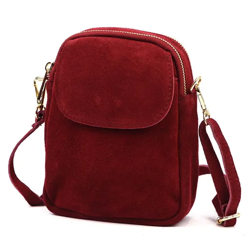 Dámska kabelka z brúsenej kože – kompaktná a štýlová, viac farieb Luka 25-038