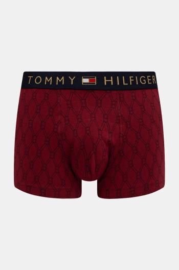 Boxerky Tommy Hilfiger pánske, bordová farba