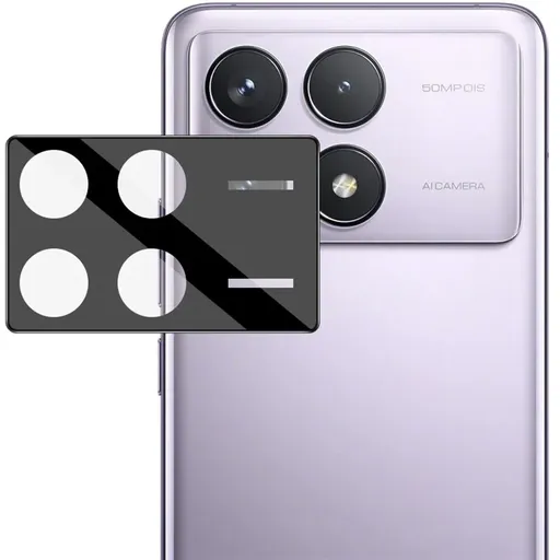 IMAK FULL COVER Sklo pre fotoaparát Xiaomi Poco X6 Pro 5G BLACK