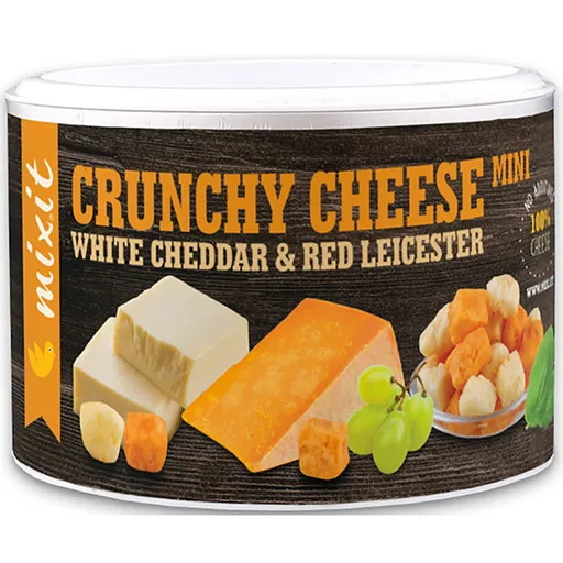 MIXIT Chrumkavý syr white cheddar & red leicester 70 g