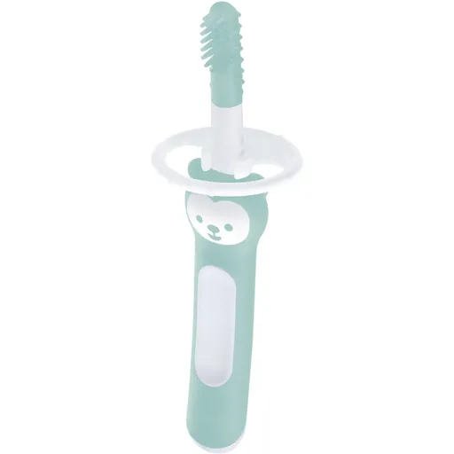 MAM Massaging Brush zubná kefka 3m+ Turquoise 1 ks