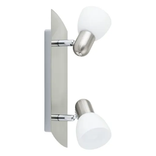 Eglo Enea osvetlenie 7 cm sklo matné matný nikel 90984