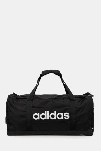 Taška adidas Linear Duffel čierna farba, JD9555
