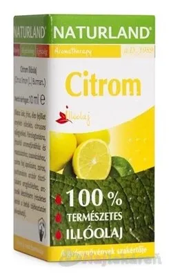 Naturland 100% éterický olej Citrón 10 ml