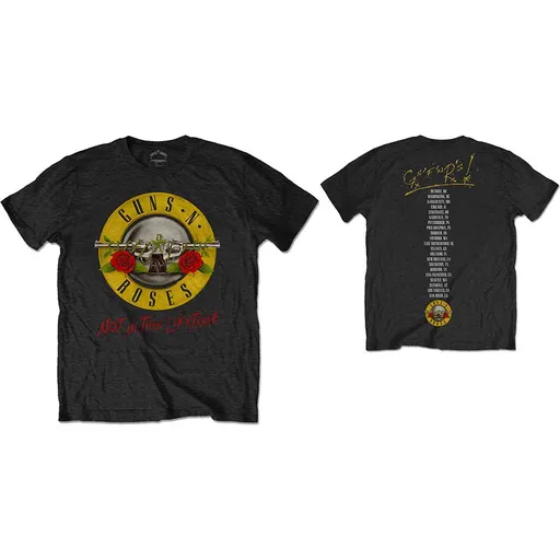 Guns N’ Roses tričko Not in this Lifetime Tour  one_size