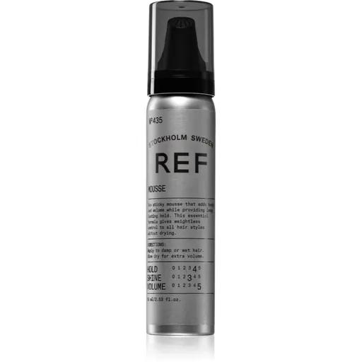 REF Styling Mousse luxusná objemová pena pre dlhotrvajúce spevnenie 75 ml