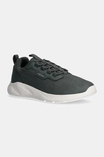 Detské tenisky Geox SPRINTYE zelená farba, J46GBA.01454
