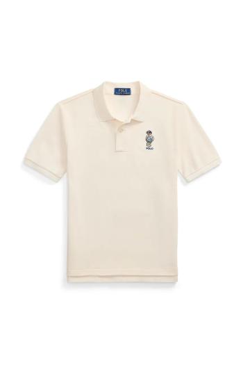 Polo tričko Polo Ralph Lauren biela farba, 323973120001