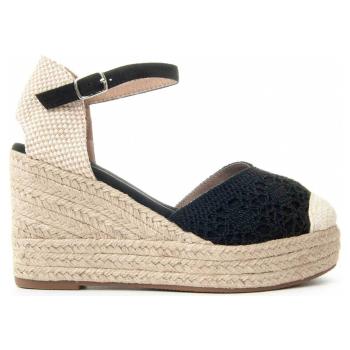 Leindia  89374  Espadrilky Čierna