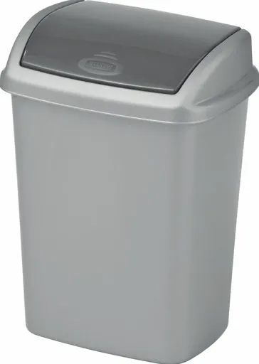 CURVER Odpadkový kôš SWING 10L | strieborná