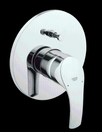 Sprchová a vaňová batéria GROHE Eurosmart New vrátane podomietkového telesa chróm 33305002