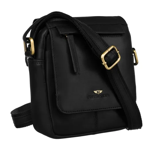 Kožená pánska crossbody taška - Peterson