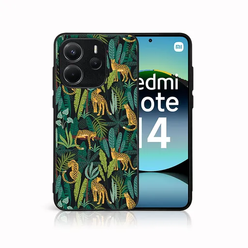 MY ART Ochranný kryt pre Xiaomi Redmi Note 14 LEOPARD (239)