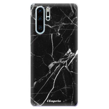 Odolné silikonové pouzdro iSaprio - Black Marble 18 - Huawei P30 Pro