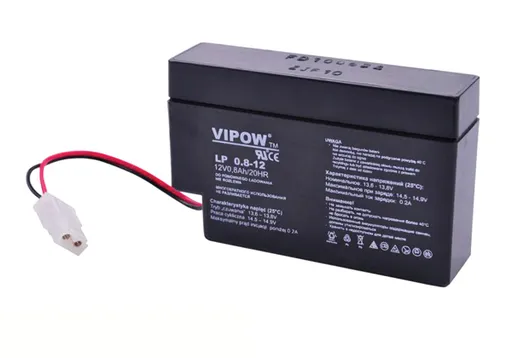 Batéria olovená 12V 0.8Ah VIPOW BAT0221