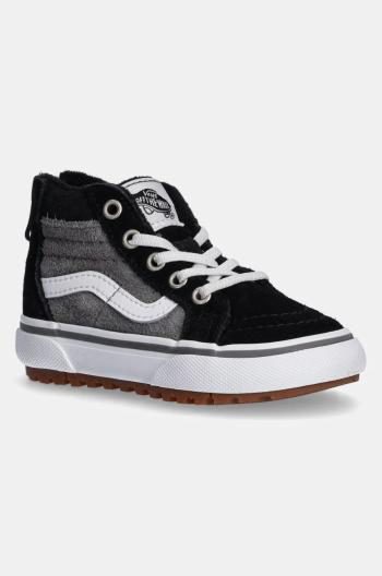 Detské kožené tenisky Vans MTE SK8-Hi Zip šedá farba, VN000D0MN421
