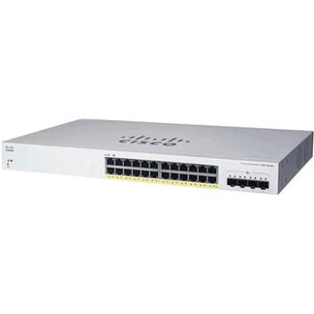 CISCO CBS220 Smart 24-port GE, PoE, 4× 10 G SFP+ (CBS220-24P-4X-EU)