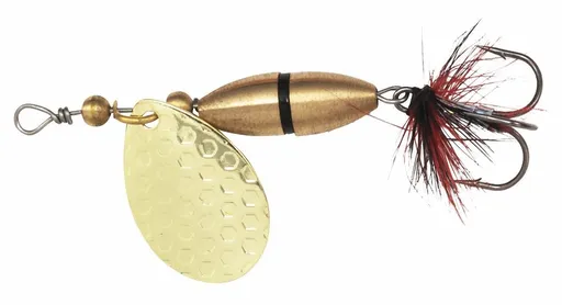 Kinetic rotačka fizz gold/black ribbon - veľkosť háčika 6 hmotnosť 7 g