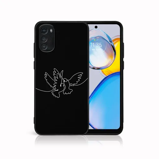 MY ART Ochranný kryt pre Motorola Moto E32 / E32s WHITE DOVE (195)