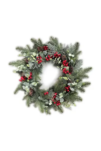 Vianočný veniec Affek Design Viridis 50 x 50 x 7 cm
