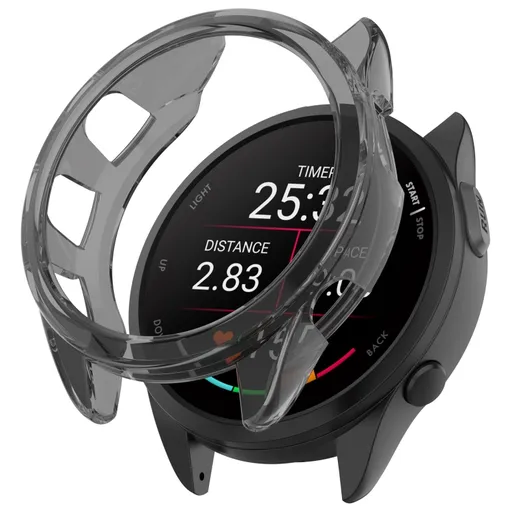 TPU HALF COVER Kryt pre Garmin Forerunner 165 / 165 Music čierny