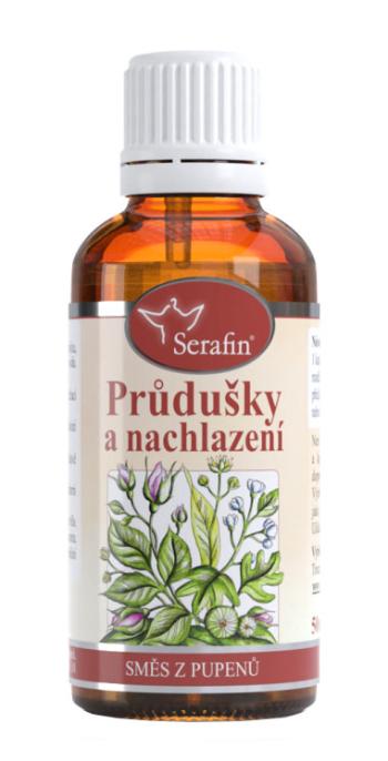 SERAFIN Priedušky a prechladnutie - tinktúra zo zmesi púčikov 50 ml